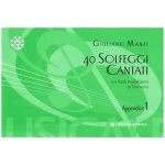 Solfeggi Cantati Appendice al 1 Fascicolo (40 Solfeggi) - G. Manzi Ed. Carrara