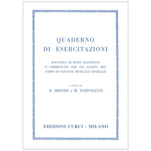 Quaderno Di Esercitazioni  - Renato Dionisi Ed. Edizioni Curci