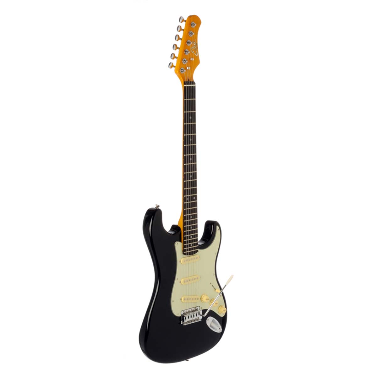 EKO-S-300V-Vintage-Black-front