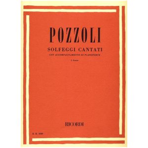 Solfeggi Cantati Con Accompagnamento Di Pianoforte I Corso - Ettore Pozzoli Ed. Ricordi