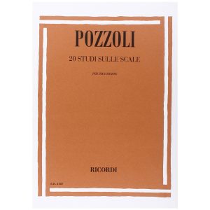 20 Studi Sulle Scale  - Ettore Pozzoli Ed. Ricordi