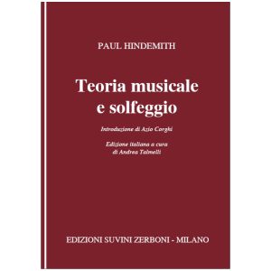 Teoria Musicale E Solfeggio  - Paul Hindemith Ed. Edizioni Suvini Zerboni