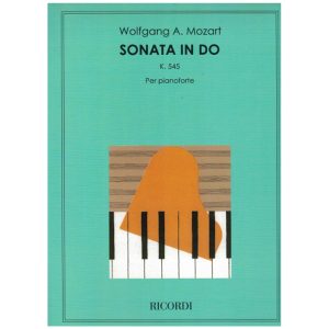 Sonata Kv 545 In Do Per Pianoforte - Wolfgang Amadeus Mozart Ed. Ricordi