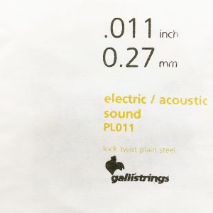 CORDA ACUSTICA GALLI 011