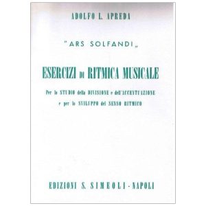 Esercizi di ritmica musicale - Apreda Ed. Simeoli