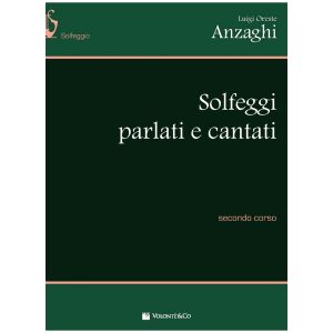 Solfeggi Parlati E Cantati Vol. 2  - Luigi Oreste Anzaghi Ed. Volonté e Co