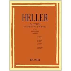 24 Studi D' Espressione E Di Ritmo Op. 125 Per Pianoforte - Stephen Heller Ed. Ricordi