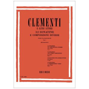 32 Sonatine E Composizioni Diverse  -  Ed. Ricordi