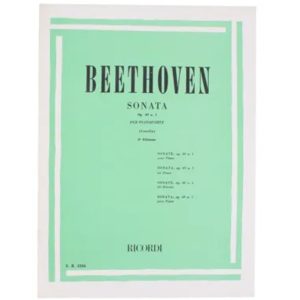 32 Sonate: N. 19 In Sol Min. Op. 49 N. 1  - Ludwig van Beethoven Ed. Ricordi