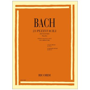 23 Pezzi Facili  - Johann Sebastian Bach Ed. Ricordi