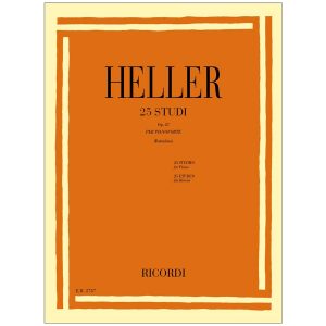 25 Studi Op. 47 Per Pianoforte  - Stephen Heller Ed. Ricordi