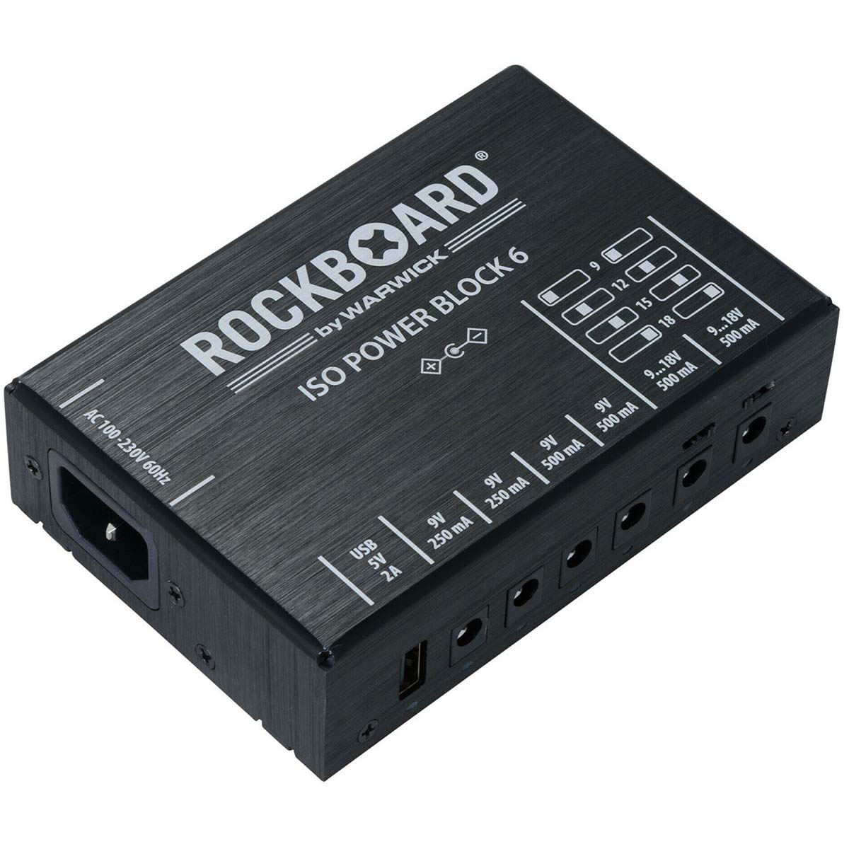 ROCKBOARD ISO Power Block 6 IEC