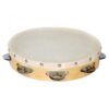 Tamburello DOMUS SD1282 Pelle Naturale non Intonabile 5 paia Piattini 18cm