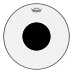 REMO 16" CONTROLLED SOUND Clear Black Dot CS-0316-10