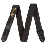Tracolla FENDER Fascia in Poliestere per Chitarra/Basso Logo Yellow