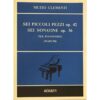 6 Piccoli Pezzi Op 42-6 Sonatine Op. 36  - Aldo Clementi Ed. Berben S.R.L.