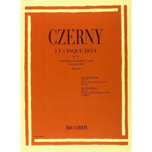 Le cinque dita 24 melodie facilissime sulle 5 note - Carl Czerny Ed. Ricordi