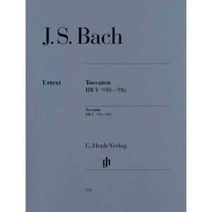 Toccatas BWV 910-916 - Johann Sebastian Bach Ed. G. Henle Verlag
