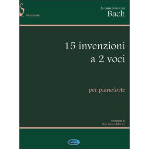 Invenzioni a 2 voci - Bach Ed. Carisch