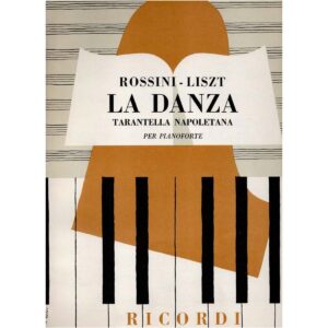 La Danza Di Rossini Per Pianoforte - Franz Liszt Ed. Ricordi