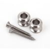 FENDER Security Locking Strap Buttons Chrome (2)