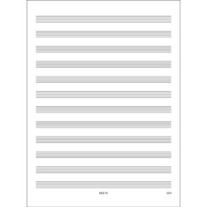 Fogli di musica (Quinterni)