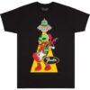 T-shirt FENDER Ugly Christmas Tee Alien Blk M