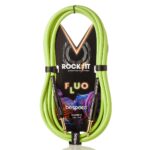 BESPECO RKJJ300FYE - Cavo fluo per strumento 3m – jack Ø 6,3 mm – jack Ø 6,3 mm