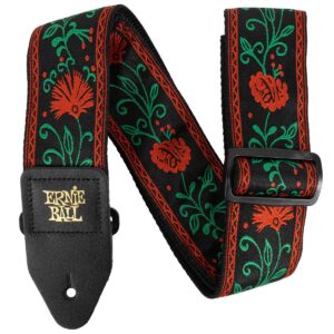 Tracolla ERNIE BALL 5361 Jacquard Strap Western Rose