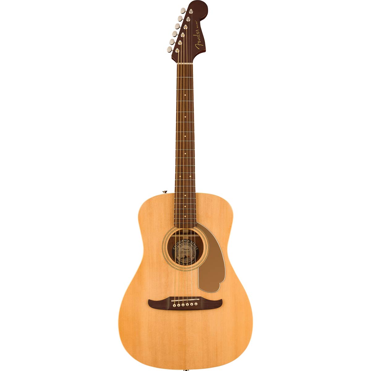 FENDER Malibu Player WN Gold Pickguard Natural