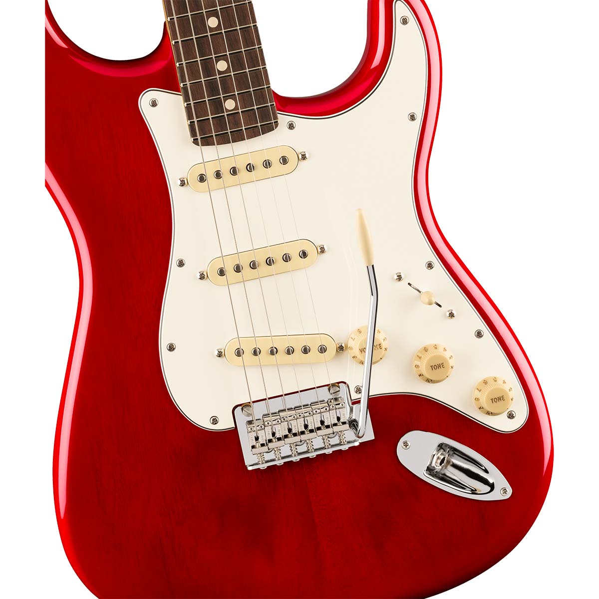 FENDER-Player-II-Stratocaster-HSS-RW-Transparent-Cherry-Burst-front