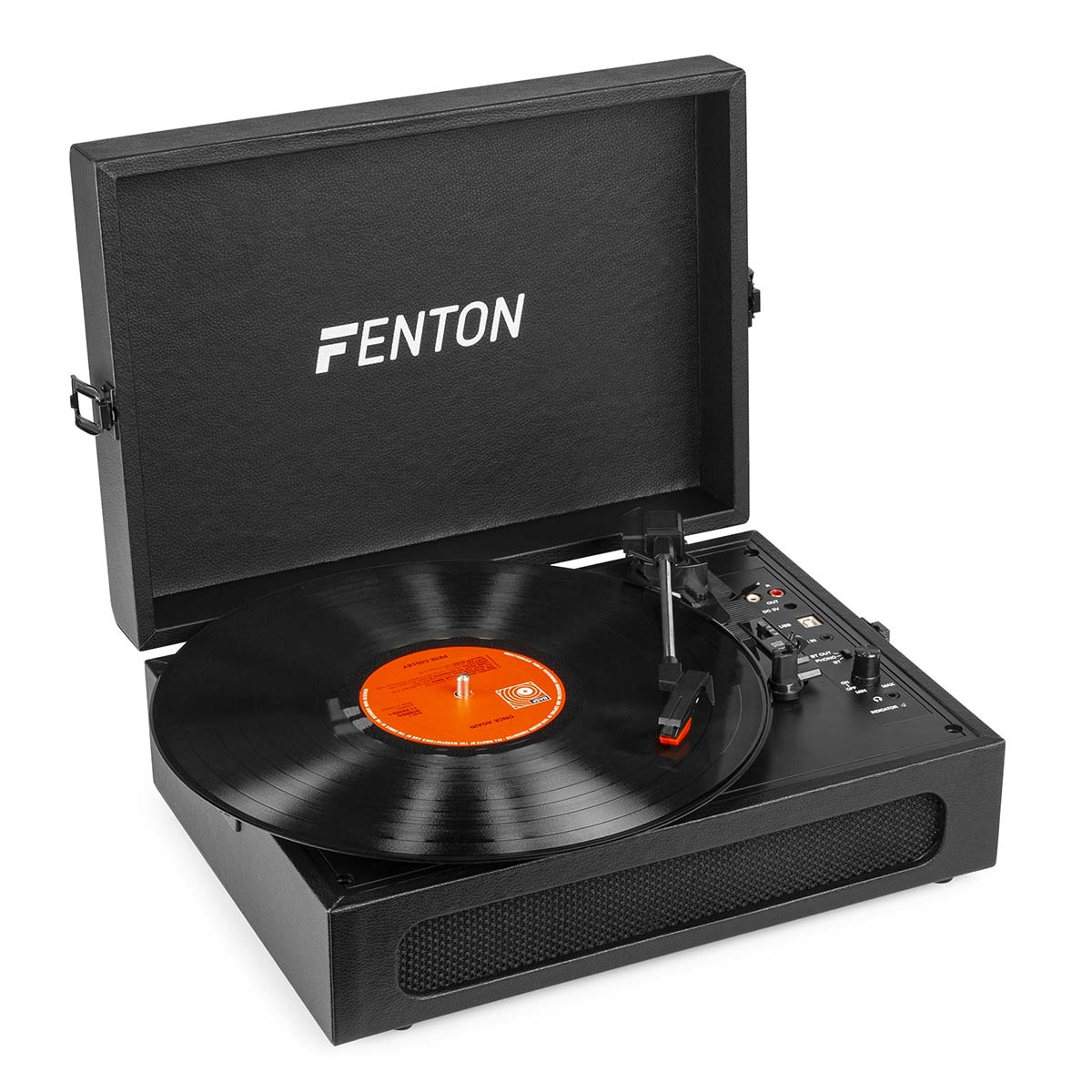 Giradischi FENTON Rp118b Record Player Btout Black