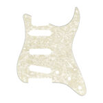 Battipenna FENDER Pickguard Stratocaster SSS Aged White Pearl