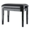 Panca per Pianofporte QN-202 Nero Lucido