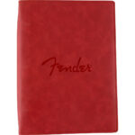 Quaderno FENDER Vegan Leather Music Note Book Dakota Red