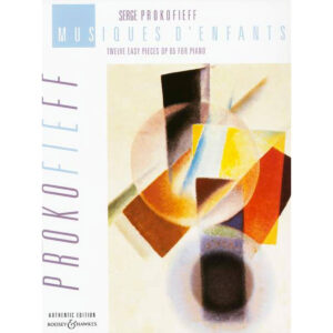 Musiques D'Enfants Op.65 - Sergei Prokofiev Ed. Boosey and Hawkes