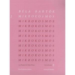 Mikrokosmos 2 - Béla Bartók Ed. Boosey and Hawkes