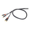 PROEL DHS505LU18  2 rca-2 rca 1,8m