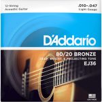 Muta Acustica D'ADDARIO EJ36 Bronze (12 strings)