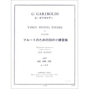 Vingt Petites Etudes Op. 132 - Giuseppe Gariboldi Ed. Alphonse Leduc