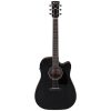 IBANEZ AW247CE Weathered Black Open Pore