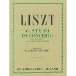 Studi (6) Da Concerto (Piccioli)  - Franz Liszt Ed. Edizioni Curci