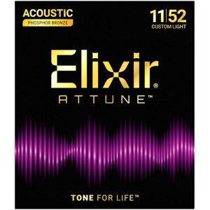 ELIXIR 21027 Acoustic Phosphor Bronze Attune 11-52