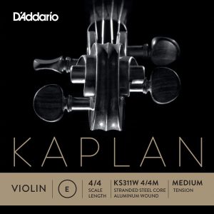 Corda Violino D'ADDARIO KS311W 4/4M Kaplan 1 Mi